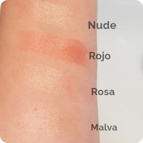 Brillos de labios Sierra Bees swatches swatches Brillos de labios Sierra Bees