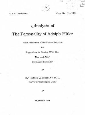 La personalidad de Hitler según la inteligencia norteamericana