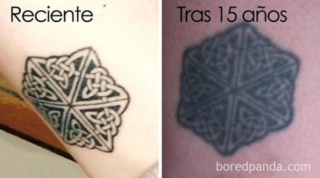 Cuidado con los tatuajes! mira como evolucionan