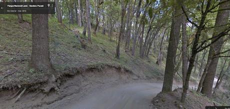 Sendero a Cascada Chachín (abril de  2017)