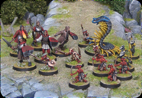 Kickstarter Stronsword - Mercenarios y Kobolds (Westfalia Miniatures)