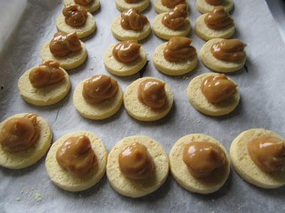 Alfajores de dulce de leche argentinos