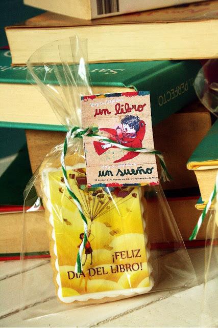 Galletas para el Día del Libro