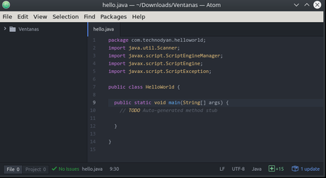 ¿Cómo (y por que) aprender a programar? La guía definitiva Editor de texto Atom