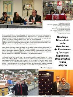 Uniendo orillas: Santiago Montobbio en Madrid
