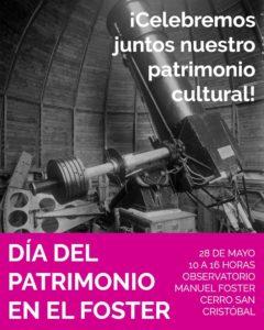 Observatorio Astronómico Nacional y Observatorio Manuel Foster en el Día del Patrimonio 2017