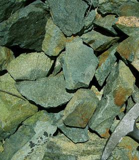 Rocas verdes, hematites y arcillas de Santomera.