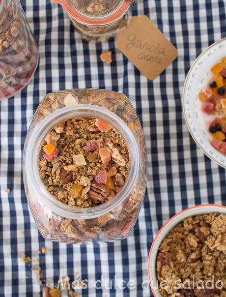 Granola casera Granola casera