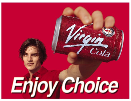Virgin Cola. El intento de destronar a Colca-Cola y Pepsi que nunca llegó a España