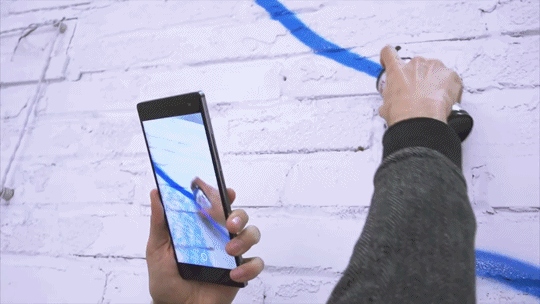 Esta app te permite dibujar y hasta grafitear como un experto con ayuda de la Realidad aumentada