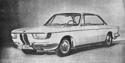 BMW 2000 CS de 1965