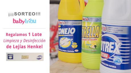 SORTEO: Regalamos 1 Lote Limpieza y Desinfección con Productos Henkel!!!