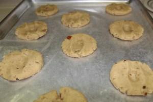 Galletas cetogénicas rellenas de fresa