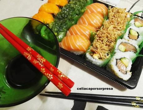 SUSHI DAILY, POR FIN SUSHI SIN GLUTEN Y SEGURO PARA TOD@S EN MADRID