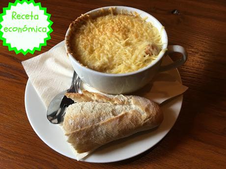 SOPA DE CEBOLLA GRATINADA