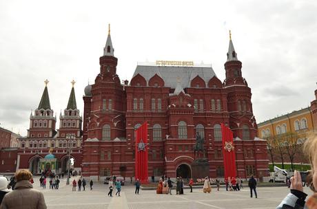 Plaza Roja y Kremlin de Moscú.