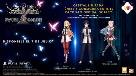 Fecha de lanzamiento e incentivos de reserva de Accel World Vs. Sword Art Online Fecha de lanzamiento e incentivos de reserva de Accel World Vs. Sword Art Online