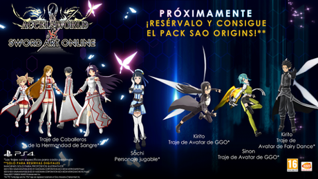 Fecha de lanzamiento e incentivos de reserva de Accel World Vs. Sword Art Online Fecha de lanzamiento e incentivos de reserva de Accel World Vs. Sword Art Online