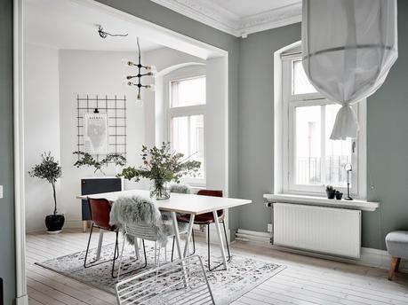 pisos pequeños piso escandinavo lámparas de diseño Lámparas con mucho volumen Lámpara Eos de Vita estilo nórdico diseño holandés diseño danés decoración sueca Ay illuminate 