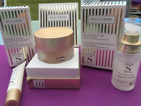 Splendor de Bella Aurora es mi tratamiento favorito para el cuidado diario de mi piel. ¿Cuáles son los productos complementarios para el cuidado facial y cuándo usarlos?