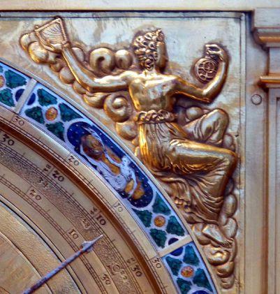 El reloj astronómico de Baldewein en Dresden El reloj astronómico de Baldewein en Dresden