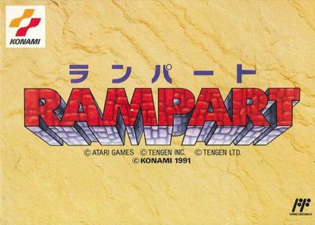 Rampart de Nintendo Famicom traducido al inglés