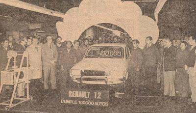 Renault 12, unidad 100.000