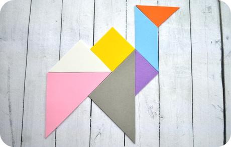 DIY: Tangram de goma eva