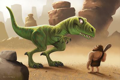 Unas cuantas ilustraciones dinosaurianas... (IX)