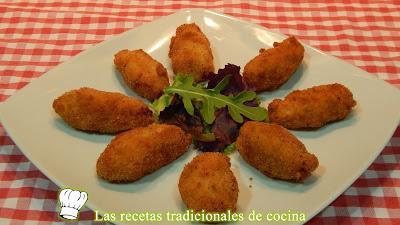 Receta de croquetas cremosas de jamón y queso