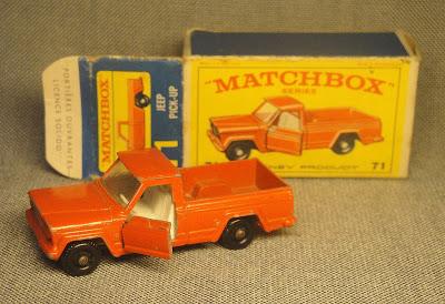 La Gladiator roja de Matchbox