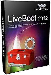 Wondershare LiveBoot 2012 v7.0.1 LiveCD, Sistema Operativo Live Para Reparar Tu Sistema Operativo