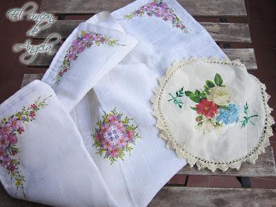 Como hacer decoupage en manteles y tapetes lavables Como hacer decoupage en manteles y tapetes lavables