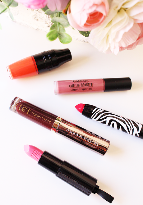 ¡Mis barras de labios mate favoritas! ¡Mis barras de labios mate favoritas!