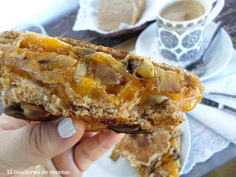 Sandwich de Queso & Champiñones Sandwich de Queso & Champiñones