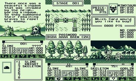 Battle of Kingdom de Game Boy traducido al inglés