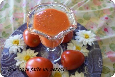 Gazpacho de Fresas y Zanahorias