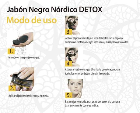 NATURA SIBERICA, Jabón Negro Nórdico Detox