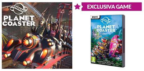 Planet Coaster ya disponible en formato físico en exclusiva en GAME