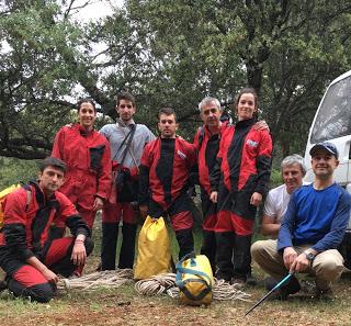 Fin de semana intenso de Espeleología Fin de semana intenso de Espeleología