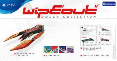 Wipeout Omega Collection Sony detalla los incentivos de reserva para Wipeout Omega Collection