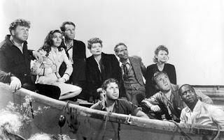 Náufragos (Lifeboat, Alfred Hitchcock, 1944. EEUU)