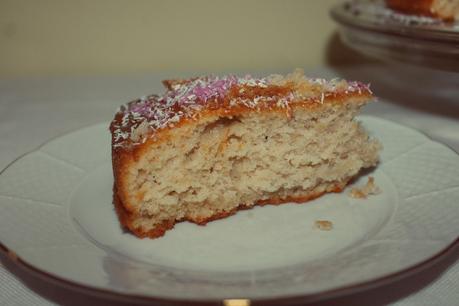 PASTEL DE COCO CON DULCE DE LECHE