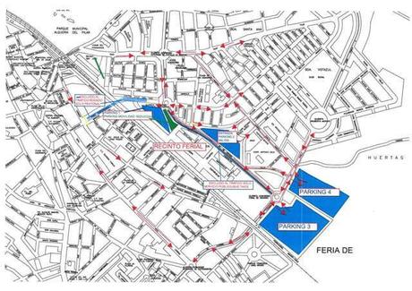 Movilidad anuncia la reordenación del tráfico junto al recinto ferial a partir de mañana Movilidad anuncia la reordenación del tráfico junto al recinto ferial a partir de mañana