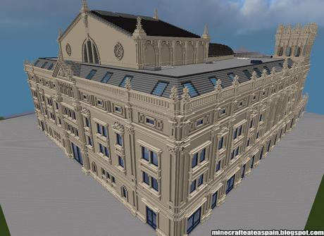 Réplica Minecraft del Teatro de Victoria Eugenia, Donostia, España. Réplica Minecraft del Teatro de Victoria Eugenia, Donostia, España.