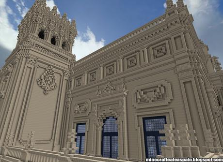 Réplica Minecraft del Teatro de Victoria Eugenia, Donostia, España. Réplica Minecraft del Teatro de Victoria Eugenia, Donostia, España.