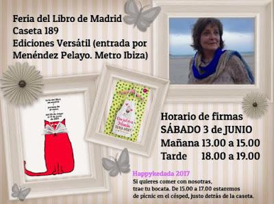 Feria del Libro de Madrid 2017. Horario de firmas