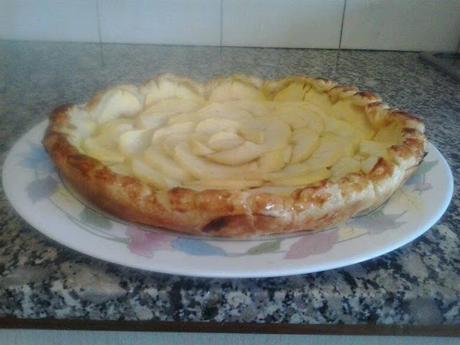 Tartas de hojaldre y manzana