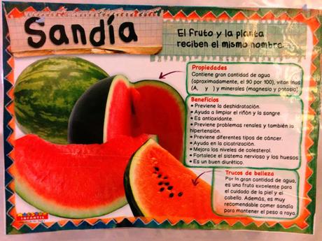 Semana de la fruta de Primavera: sandía Semana de la fruta de Primavera: sandía