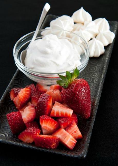 Un sencillo postre de verano Un sencillo postre de verano